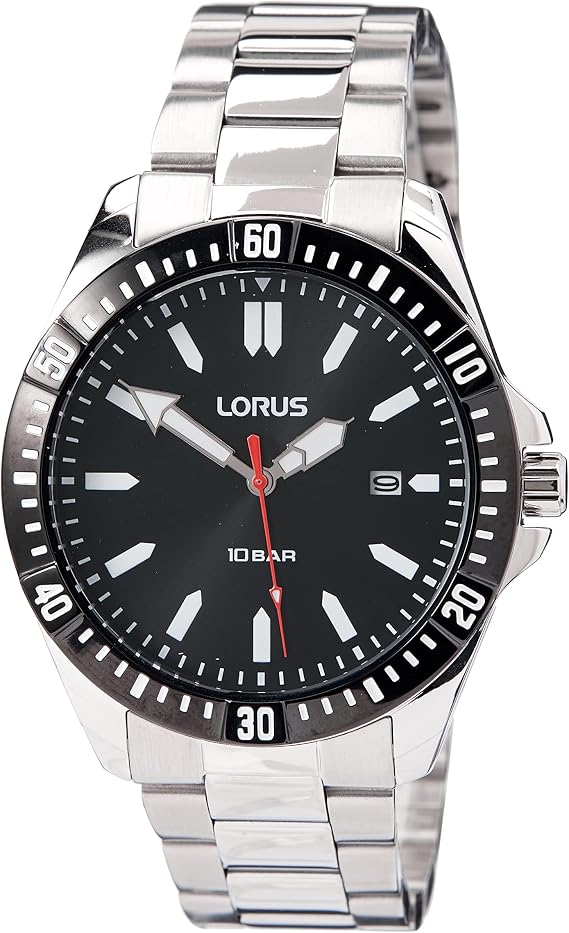 Lorus Men's Analogue Quartz Watch with Metal Strap