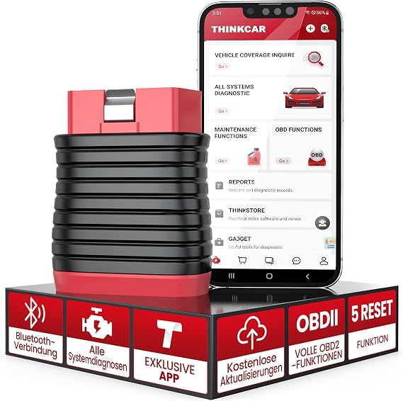 thinkcar Thinkdiag BD6 OBD2 Car Diagnostic Tool