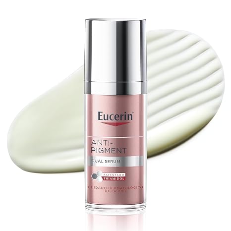 Eucerin Anti-Pigment Dual Serum (30ml), Concentrated Facial Serum Anti-Blemish for Even and Smooth Skin, Treatment with Hyaluronic Acid and Thiamidol, for All Skin Types
