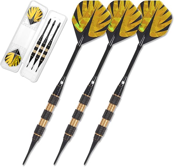 Saklama Kutusu ile Profesyonel Dart, Yumuşak Uçlu Dart, Elektronik Dart Tahtaları için Dayanıklı Dart Plastik İpuçları