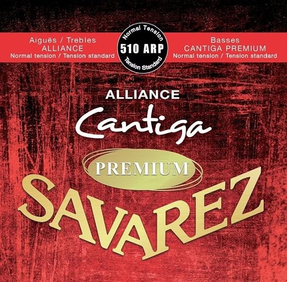 Savarez 510ARP Strings for Classic Guitar Alliance Cantiga Premium Set Normal Tension