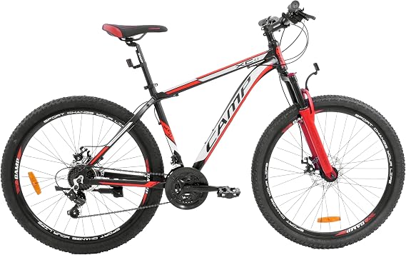 Bisiklet Camp XC 4.1 27,5" Jant 18" Kadro Shimano ST-EF41 – 21 Vites – Mekanik Disk Fren – Kırmızı