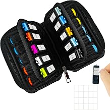 Flash Drive Case 20 Slots Storage Case JBOS USB Holder Storage Bag for Flash Drive Electronic Accessories Organizer for Memory Stick, Jump Drive, Thumb Drive, USB Cases