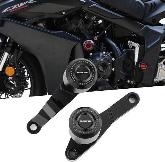 Frame Sliders 2024 2025 Fit For CB650 CBR650R 2024 2025 | CB 650 Falling Protector CBR 650R Crash Sliders Engine Protect CB650 Anti Slip Collision CBR650R Accessories BK
