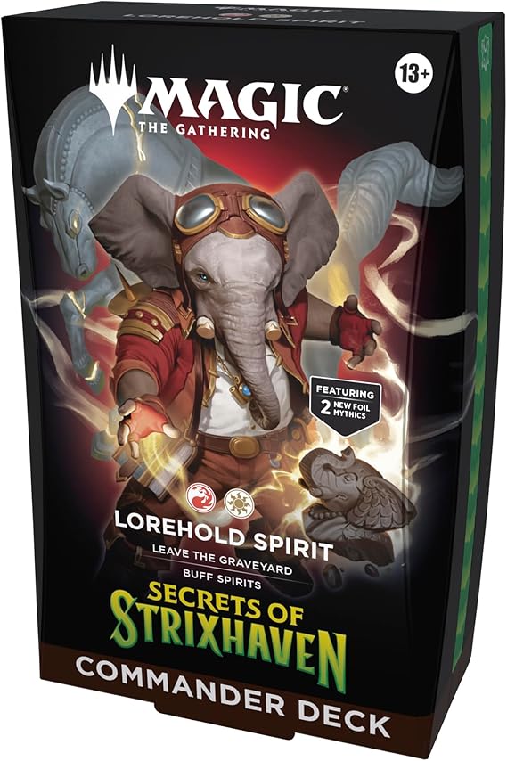 Magic: The Gathering Secrets of Strixhaven Commander Deck - Lorehold Spirit (English Version)