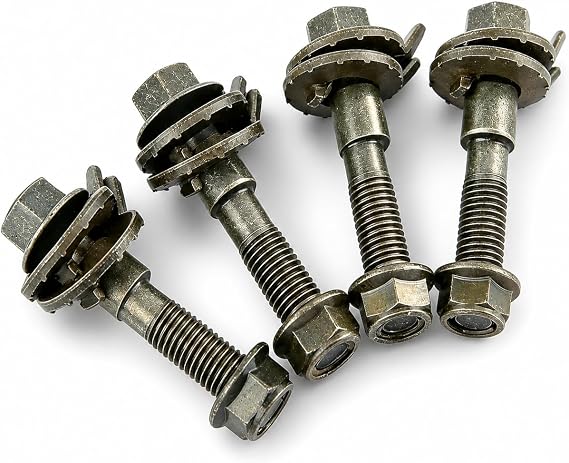 Camber Bolts Kit, 4PCS 14mm Cam Bolts Vehicles Steel Four Wheel