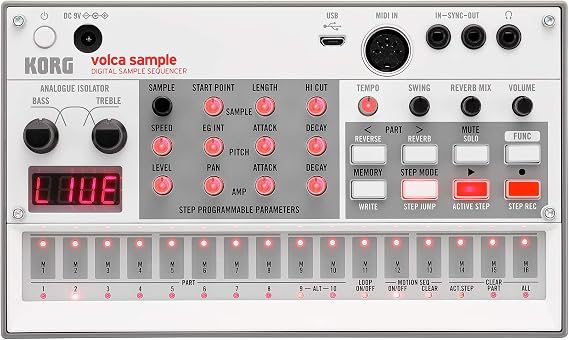 Korg - volca Sample2 - Digital Sample Sequencer Synthesizer