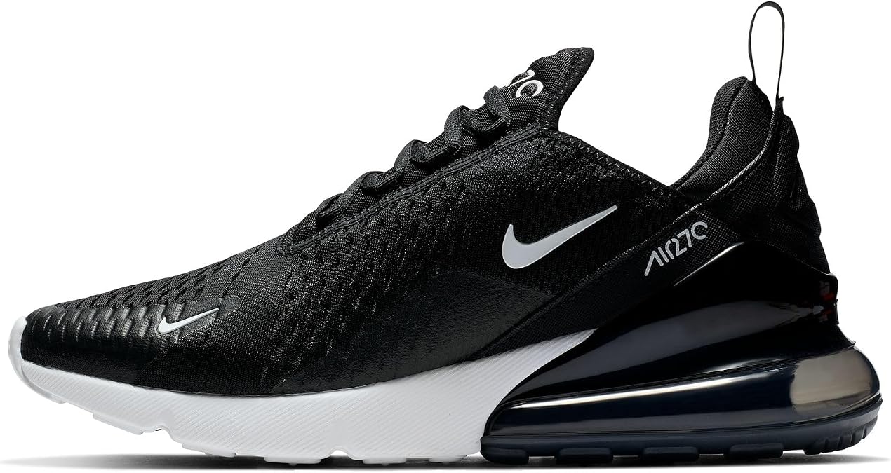 Women's Air Max 270 Running Shoes, Black/Anthracite-White, 3 UK  