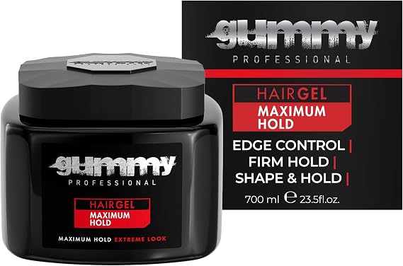 Gummy Hair Gel 700 ml Maximum Hold