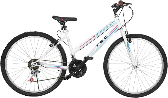 Bisiklet Vision Tec Eros 26" Jant 21 Vites Kadın Dağ Bisikleti Beyaz - Pembe & Vitesli Bisiklet