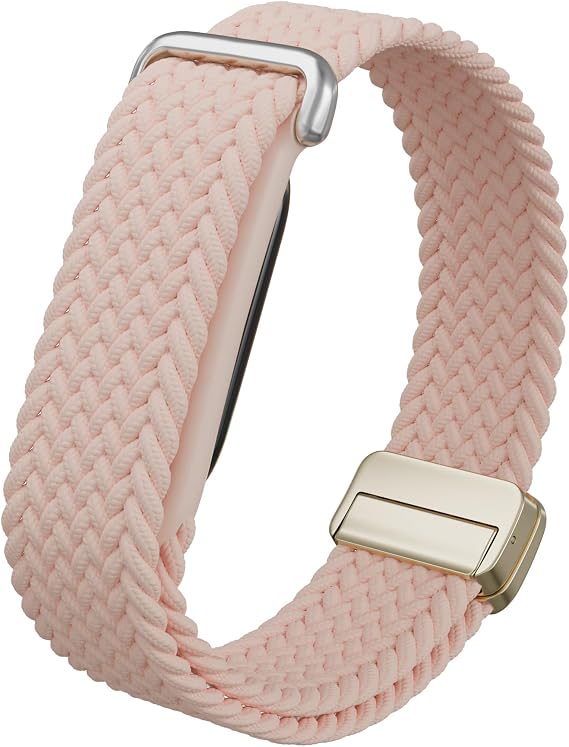 Google Fitbit Air対応のマグネット式編組バンド。