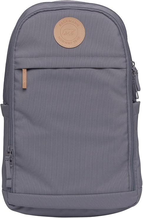 Beckmann school backpack leisure backpack with laptop compartment Urban Backpack 30L Steel Grey taupe