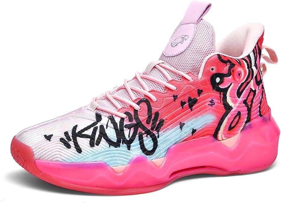 Women Men Basketball Shoes Fashion Running Sneakers Colorful Painting Sport Shoe