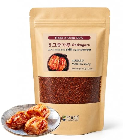 Cheongyang Gochugaru Chilli Pepper Powder 100 g Authentic Korean Spice with Intense Aroma Perfect for Kimchi and Spicy Dishes Premium Quality Made in Korea