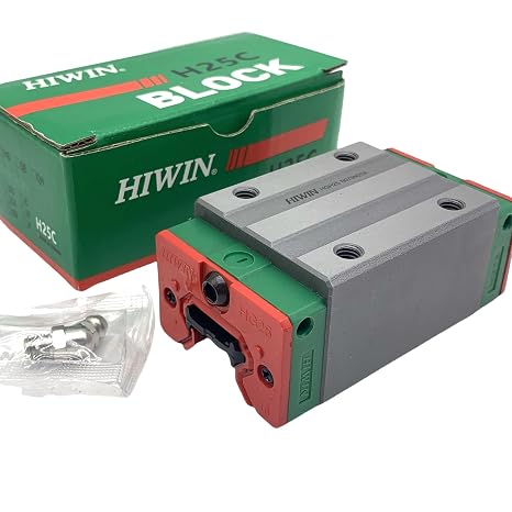 HIWIN Linear Guide HGH25CA HGH25 HGH25CAZ0C/ZAC 34.5x48x84mm GK Block Linear Carriage/Slider/Rail Bearings Motion Control for CNC Machine Parts 3D Printer Automation Industry Semi-Conductor