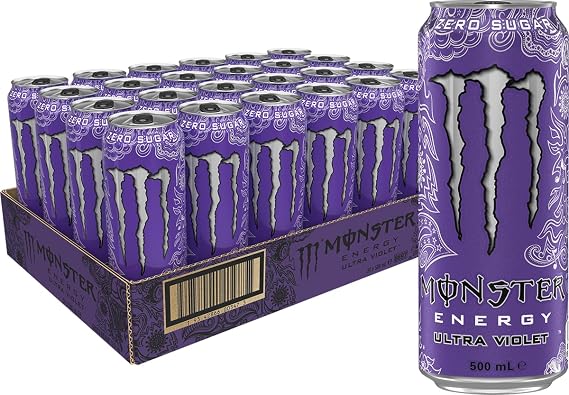 Monster Energy Drink Ultra Violet 24 x 500mL