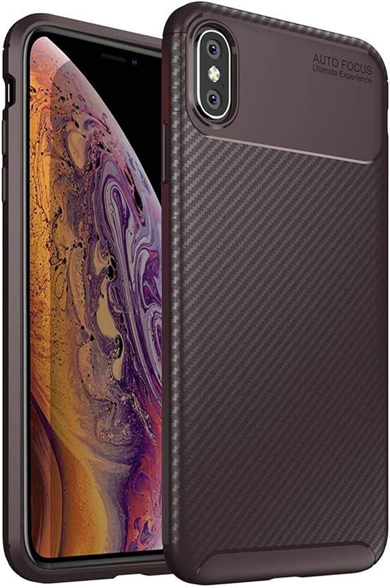 Microsonic Apple iPhone XS Max (6.5'') için Kılıf Legion Series Kahverengi [iPhone XS Max ile Uyumlu Kılıf - Kahverengi]