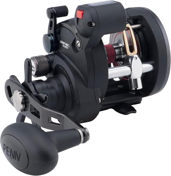 PENN Warfare Level Wind Multiplier Fishing Reel for Saltwater Boat or Kayak Fishing