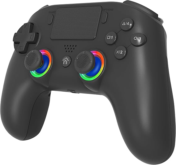 Subsonic PS5 & PC Wireless Controller – 2 Back Paddles – RGB Black