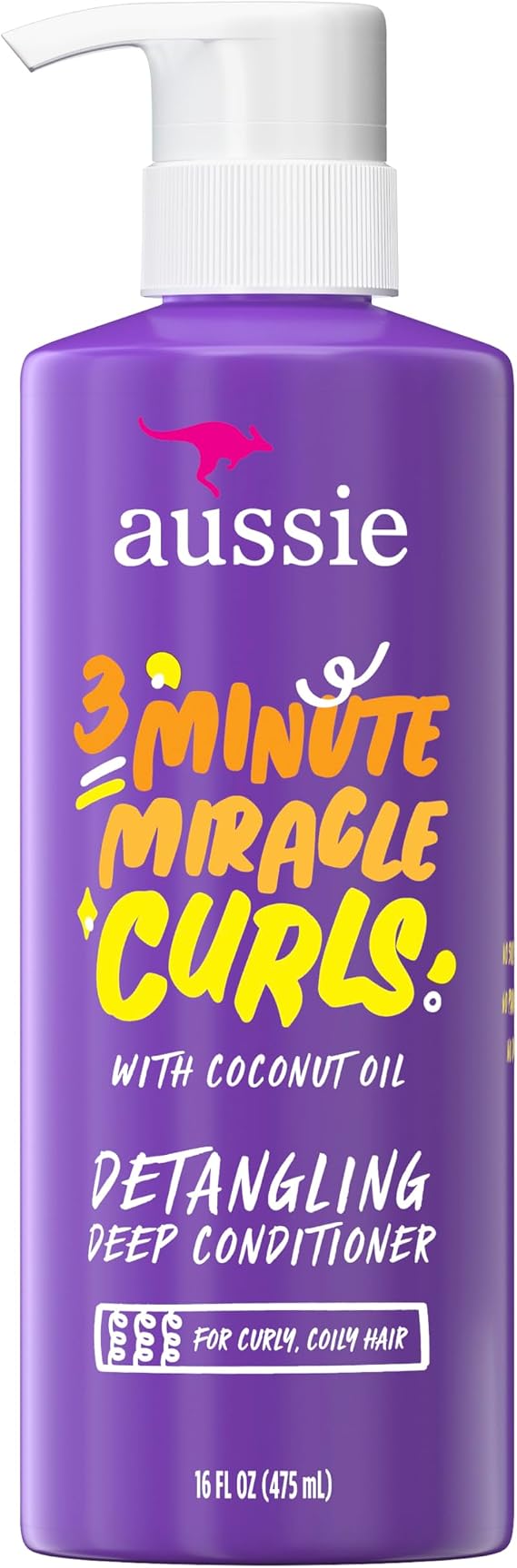 Aussie Miracle Curl Deep Conditioning in 3 Minutes 16.5 fl oz 475 ml
