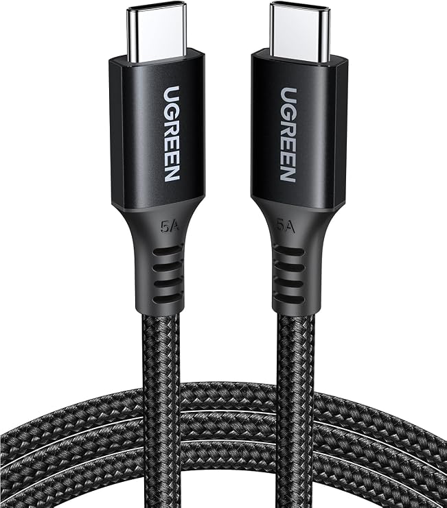 UGREEN USB Type C Cable 100W/5A PD3.0 Super Fast Charging, 3.3 ft 1 m