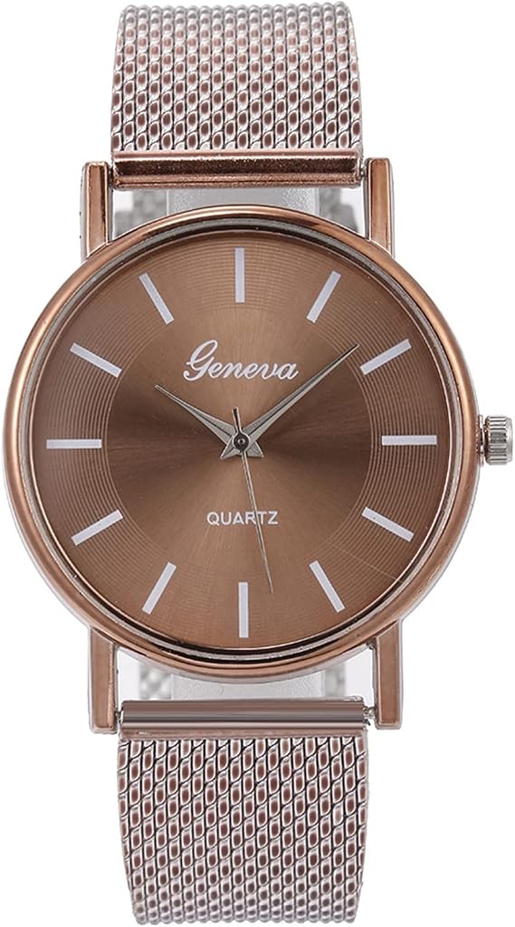 Men St Patrck Day Watch Watch Alloy And Steel Ladies' Women Stainless Watches Men's Number Wrist Quartz Men's Watch Referee Dress (Coffee, One Size)
