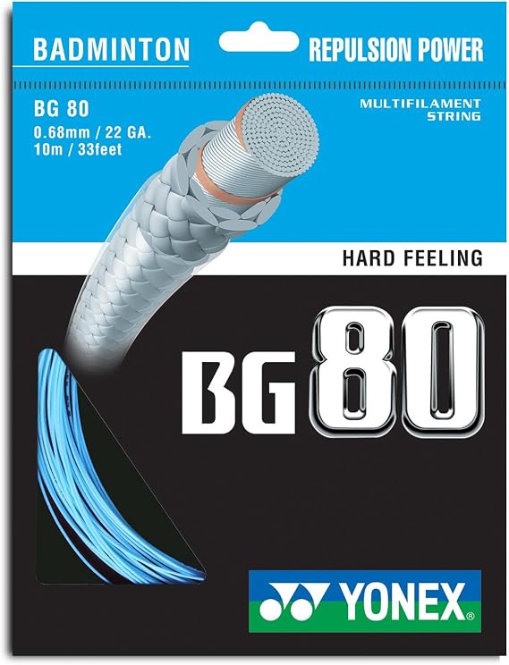 YONEX BG80 0.68mm Badminton Set