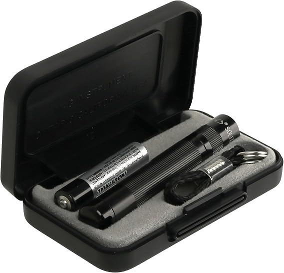 Maglite Solitaire LED Presentation Box Flashlight - Black [Energy Class A]