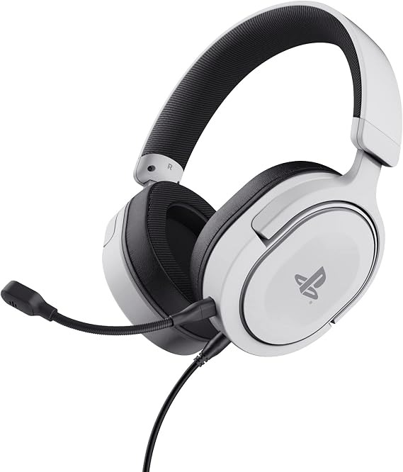 GXTrust Forta Gaming Headset Officially Licensed for PlayStation 5, White