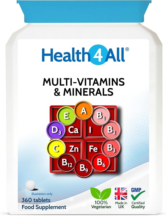 Multivitamins & Minerals One a Day 360 Easy to Swallow Tablets, 100% RDA