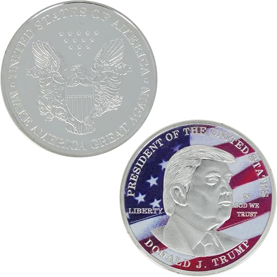 Donald J. Trump Silver Commemorative Coin – “President of The United States”