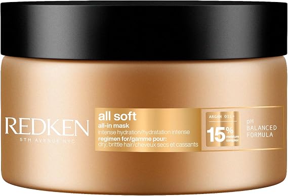 Redken All Soft All-In Argan Oil Hair Mask for Dry Hair 100 ml