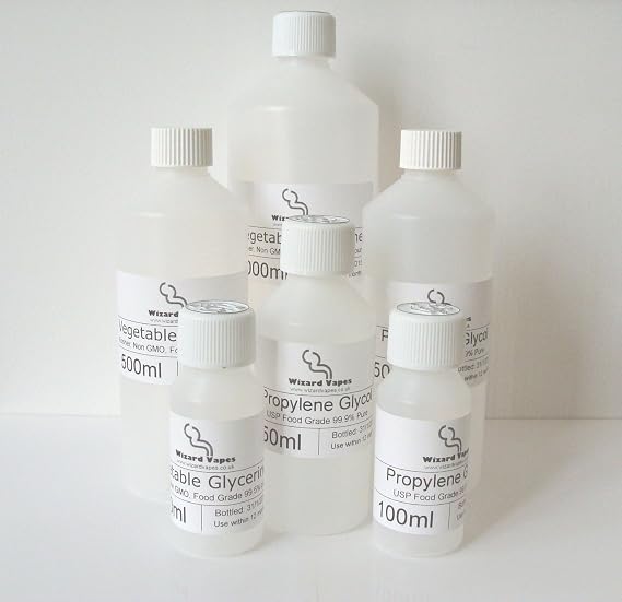 Vegetable Glycerine & Propylene Glycol DIY Mixing Base Liquid (100ml)