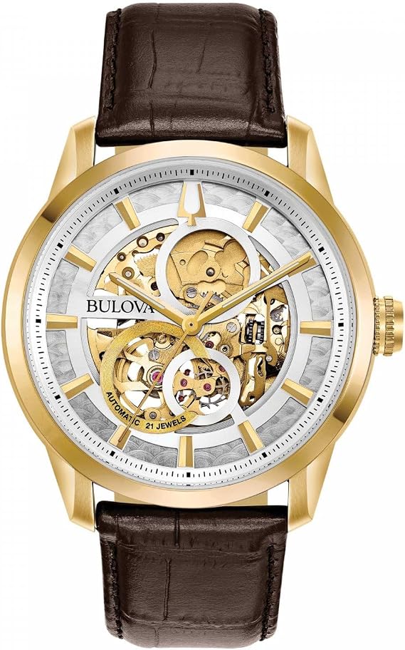 Bulova 97A138 Sutton Automatic Skeleton Automatic Men's Watch