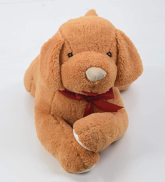 SOLE Peluş Yumuşacık Sevimli Köpek, Uyku ve Oyun Arkadaşı - 80 cm