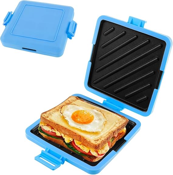 Microwave Toastie Maker, Multifunctional Silicone Microwaveable Cookware