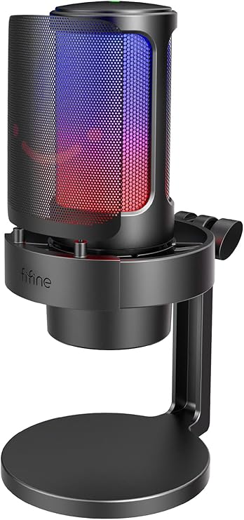 FIFINE A8 USB Desktop Gaming Streaming Mic
