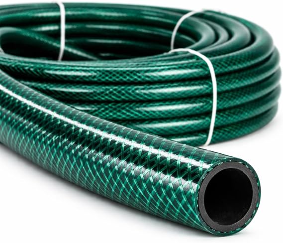 (30 Metre) Dayanıklı 3 Katlı Sağlam Klasik Bahçe Çeşme Hortumu Su Sulama Yıkama Hortum 12.5 mm 1/2"