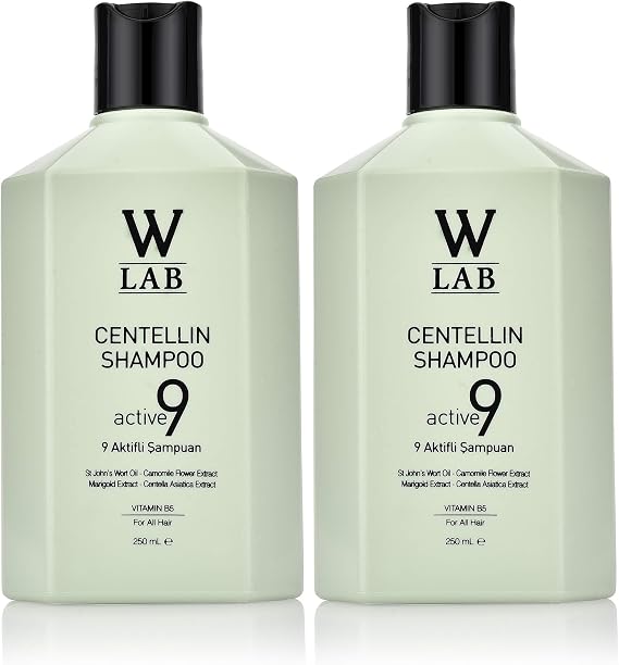 W-Lab W - Lab Centellin Shampoo 9 Aktifli Egzama Şampuanı (250 ml) (2 paketi)