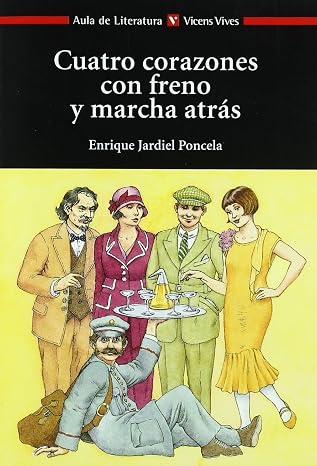 CUATRO CORAZONES CON FRENO..N/C: 000001 (Aula de Literatura) - 9788431681890