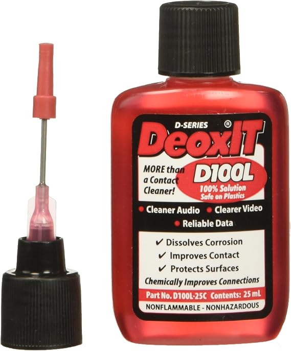 CAIG DeOxIT Liquid 25mL with Needle Applicator