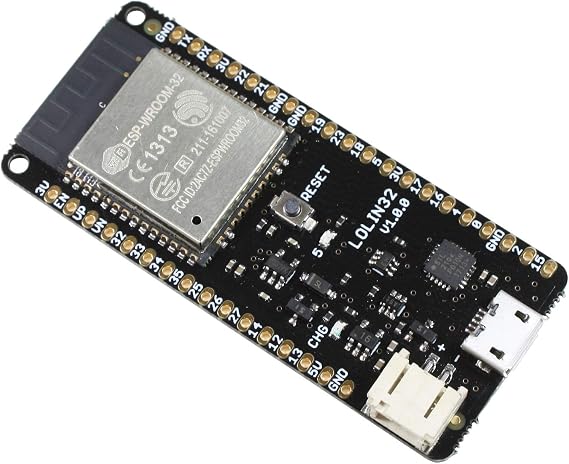 Microcontroller Board LOLIN32 mit ESP32 240MHz Dual-Core, WLAN, Bluetooth/BLE, 4MB Flash, Ladeschaltung, Arduino IDE kompatibel