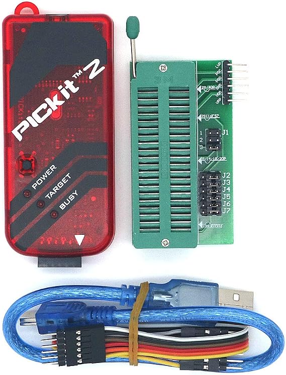 DollaTek PICKIT2 Programmer + PIC ICD2 PICKit 2 Programming Adapter Universal Programmer seat for Arduino