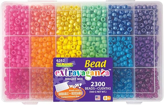 Beadery Various Extravaganza Box Kit 19.75 oz Brights
