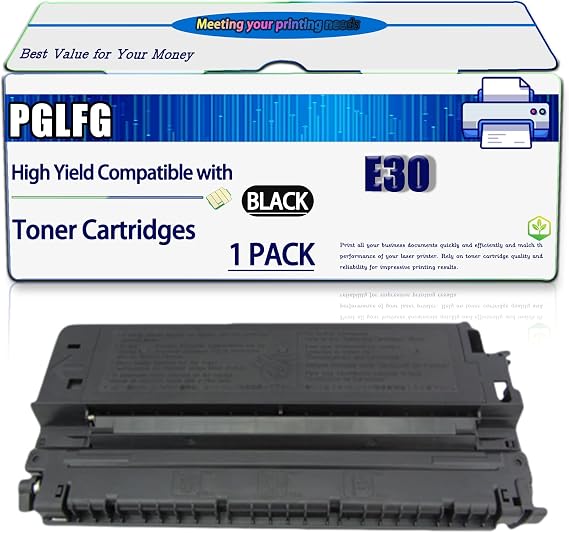 Compatible for Canon E30 Toner Cartridges Work for PC 785 PC 790 PC 790 Series PC 795 PC 850 PC 860 PC 870 PC 880 PC 890 Printers, High Yield 4000 Pages, with Chip (1 Pack Black)