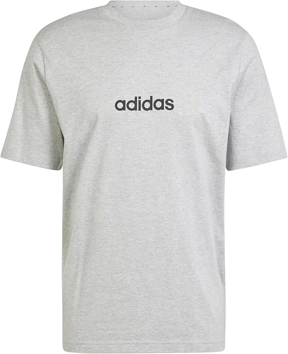 adidas Men's Essentials Linear Single Jersey T-Shirt