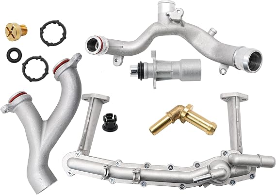 Levanlightエンジン冷却システム交換キット ジャガーランドローバー3.0l V6スーパーチャージャーエンジンと互換性があります。# Lr122710、aj814053、c2z28258の交換。