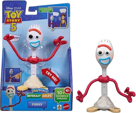 Mattel Disney and Pixar Toy Story 5 Interactables Forky