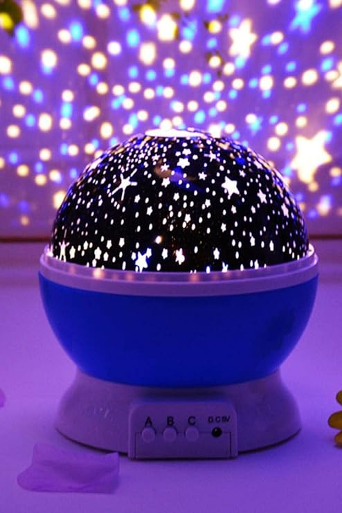 Mobee Chermik Gece Lambası Masa Lambası Star Master Projeksiyon Masa Lamba Ufo Starmaster