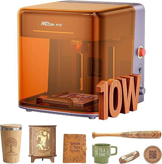 Creality A1C 10W Laser Engraving Machine Mini Desktop Laser Cutter for